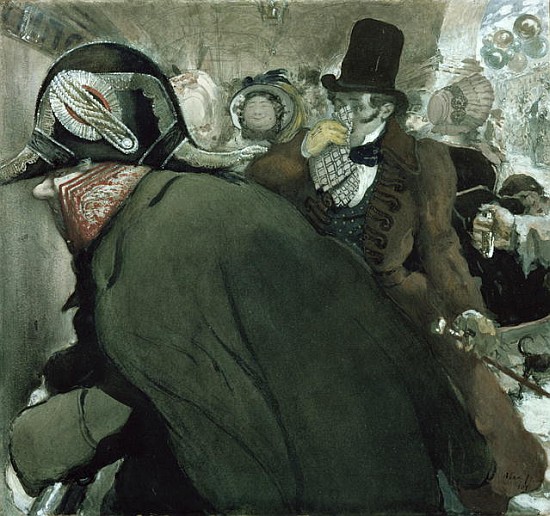 Illustration for ''The Nose'' Nikolai Gogol (1809-52) 1904 à Leon Nikolajewitsch Bakst