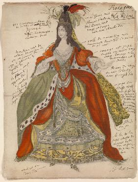 Costume design for the ballet Sleeping Beauty by P. Tchaikovsky