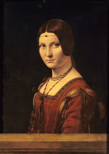 La Belle Ferronnière à Léonard de Vinci