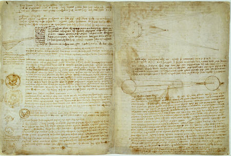 The Codex Hammer Pages 48-51 à Léonard de Vinci