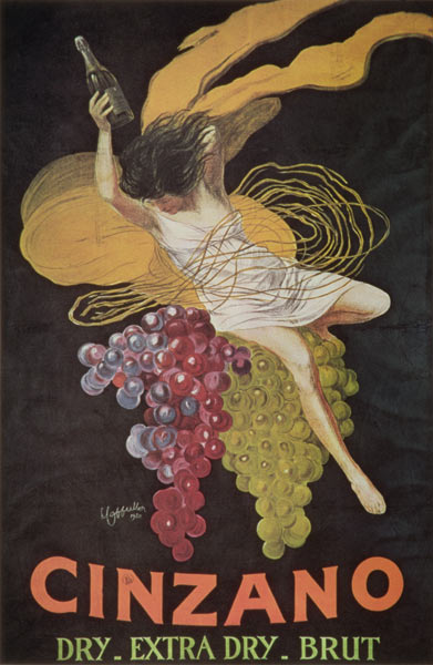 Poster advertising 'Cinzano' à Leonetto Cappiello