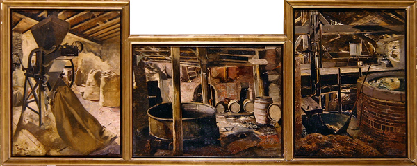 The Old Brewery, 1895 (oil on canvas)  à Leon Henri Marie Frederic