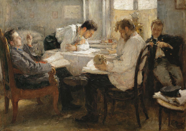 Der Abend vor dem Examen à Leonid Ossipowitsch Pasternak