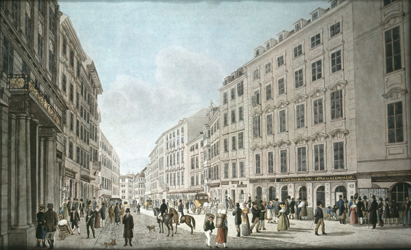 Vienna , Kohlmarkt à Leopold Beyer