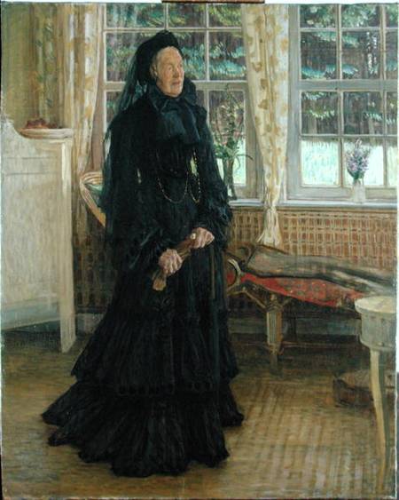 Marie Zacharias (1828-1907) Rainy Day à Leopold Karl Walter von Kalckreuth