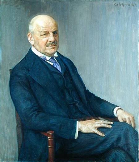 Portrait of Alfred Lichtwark (1852-1914) à Leopold Karl Walter von Kalckreuth
