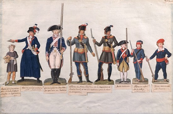 Characters of the French Revolution à Frères Lesueur