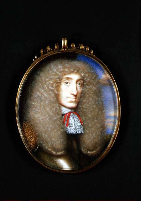 Miniature of Robert Kerr, 4th Earl of Lothian à Lewis Cross