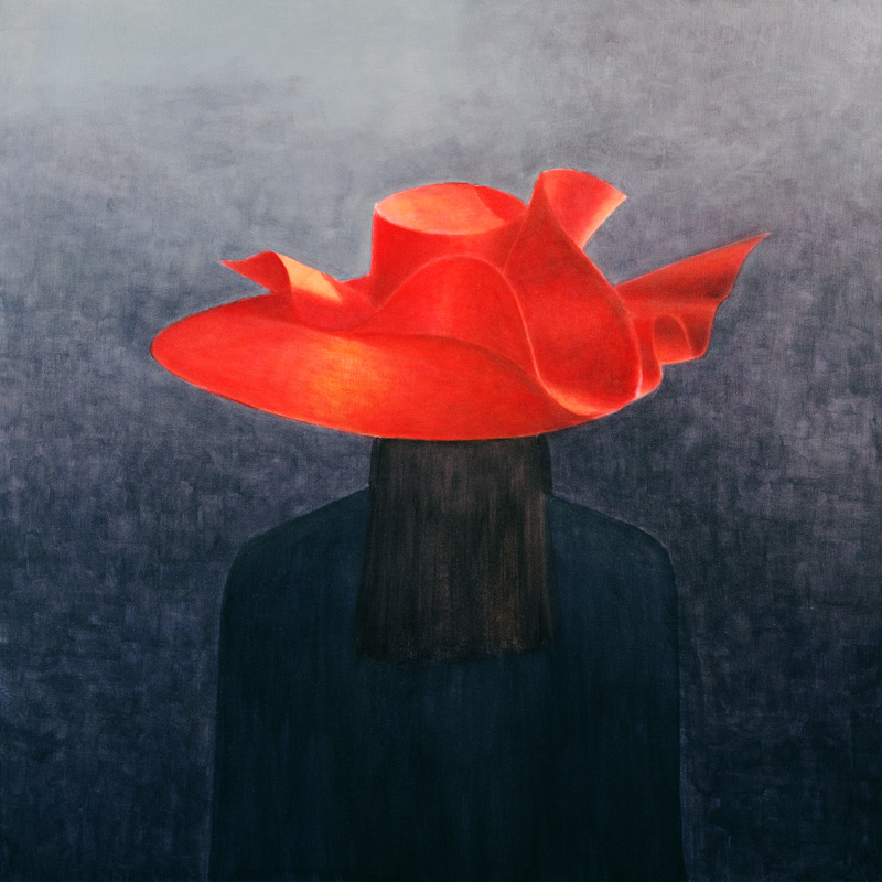 Red Hat, 2004 (acrylic on canvas)  à Lincoln  Seligman
