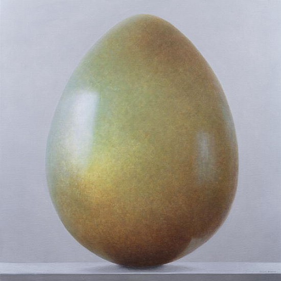 Bronze age Egg (acrylic on canvas)  à Lincoln  Seligman
