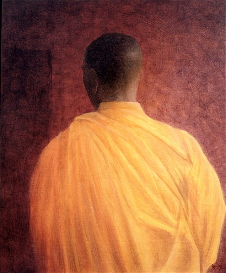 Buddhist Monk, 2005 (acrylic)  à Lincoln  Seligman