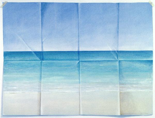 Seascape, 1984 (acrylic on canvas) 