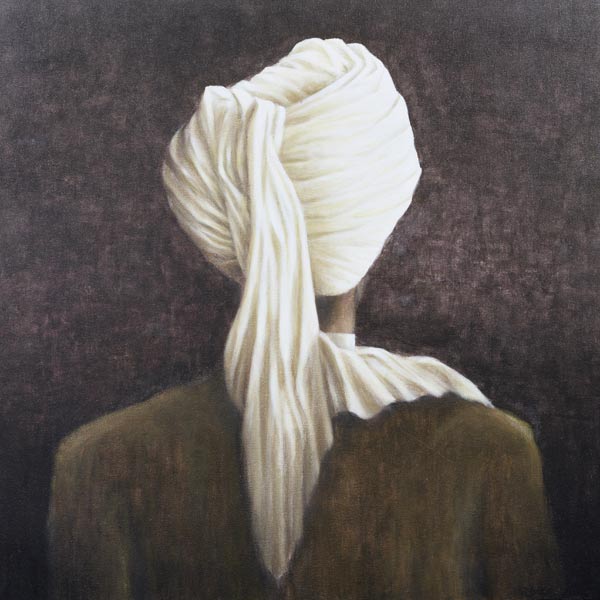 White turban, 2005 (acrylic on canvas)  à Lincoln  Seligman