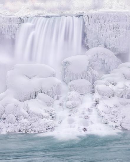 The Dreaming Frozen Waterfall