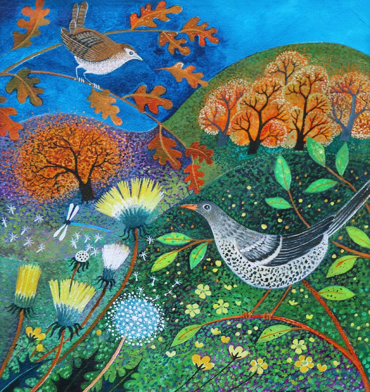 Garden Birds à Lisa Graa Jensen