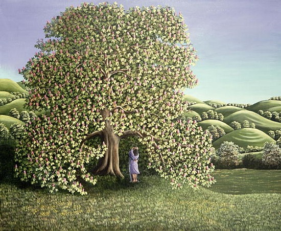Chestnut Tree and Lovers, 1986  à Liz  Wright