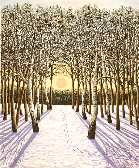 Footsteps in the Snow, 1989  à Liz  Wright