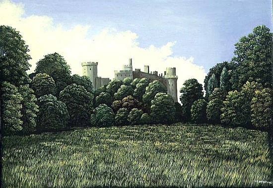Warwick Castle, 1980 (panel)  à Liz  Wright