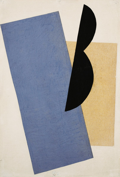 Composition (Blue-Yellow-Black) à Ljubow Sergejewna Popowa