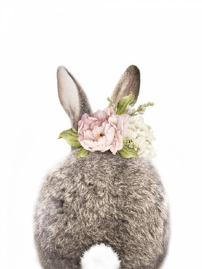 Floral Bunny Back