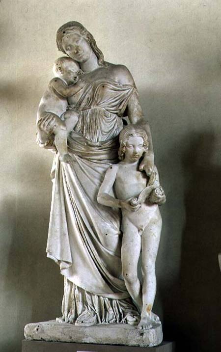 Charity the Educator, sculpture à Lorenzo  Bartolini