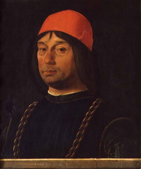 Portrait of Giovanni Bentivoglio à Lorenzo Costa