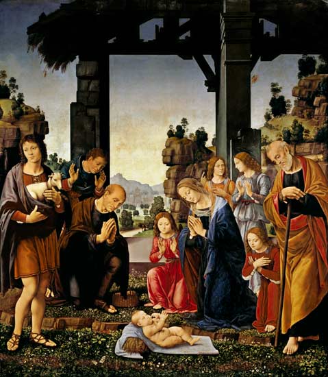 Adoration of the Shepherds à Lorenzo di Credi