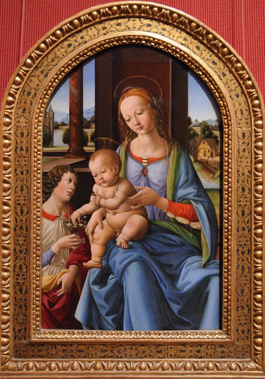 Madonna and Child à Lorenzo di Credi