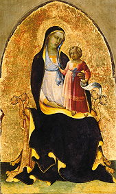 Marie avec l'enfant à Lorenzo di Monaco