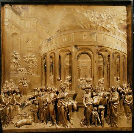 The Story of Joseph, original panel from the East Doors of the Baptistery à Lorenzo  Ghiberti