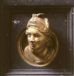Female head, roundel from the frame of the Gates of Paradise (East doors)