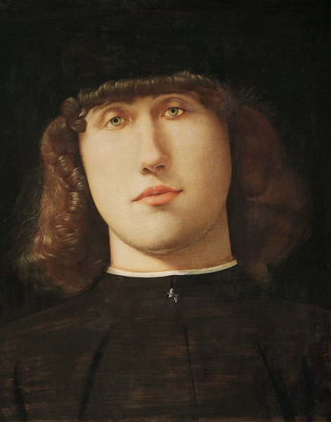 Portrait of a young man à Lorenzo Lotto