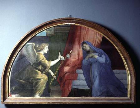 The Annunciation à Lorenzo Lotto