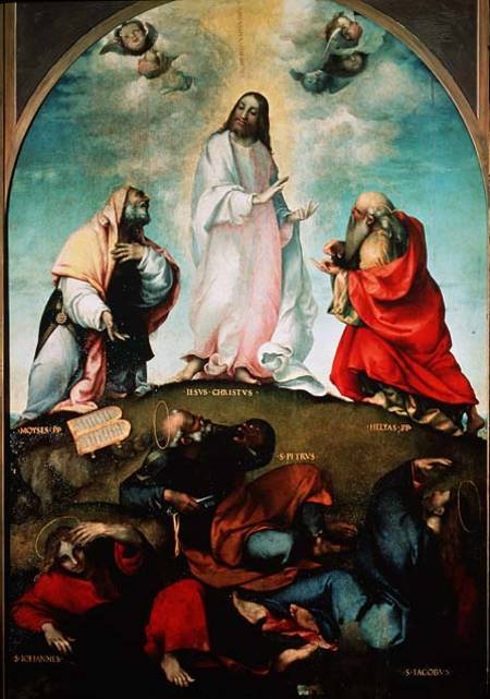 The Transfiguration of Christ à Lorenzo Lotto