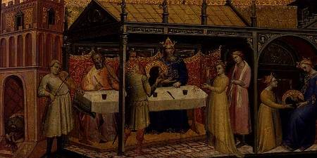 Herod's Banquet à Lorenzo  Monaco