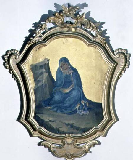The Virgin Mourning à Lorenzo  Monaco