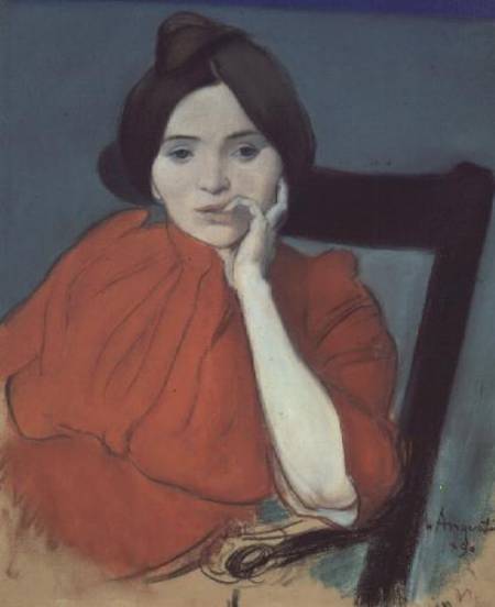 Portrait of a Woman à Louis Anquetin
