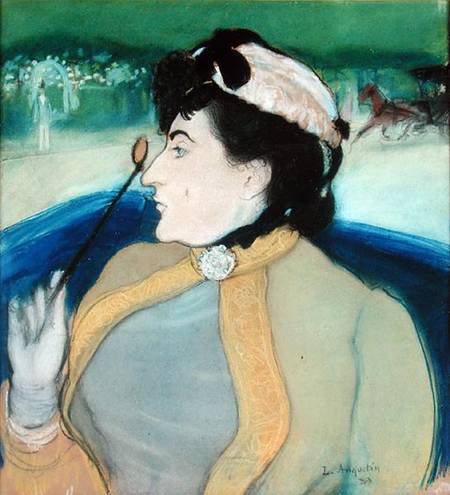 Woman in a Barouche à Louis Anquetin