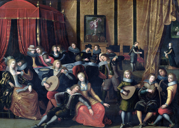 The Spanish Concert or, The Gallant Rest à Louis de Caullery
