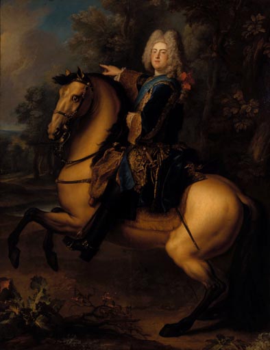August III.v.Polen als Prinz à Louis de Silvestre
