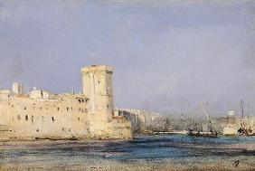 Marine Fortress (oil on canvas)