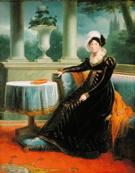 Catherine de Wurtemberg (1783-1835) Queen of Westphalia à Louis Francois Aubry
