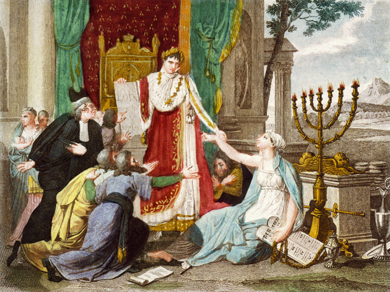 Napoléon le Grand, rétablit le culte des Israélites (…) " à Louis Francois Couche