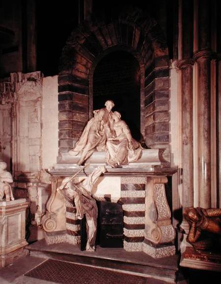 Tomb of Sir Joseph and Lady Elizabeth Nightingale (d.1731) à Louis-Francois Roubillac
