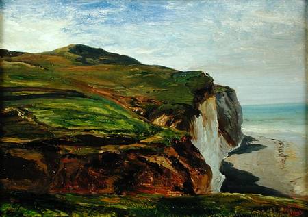 Cliffs à Louis Gabriel Eugène Isabey
