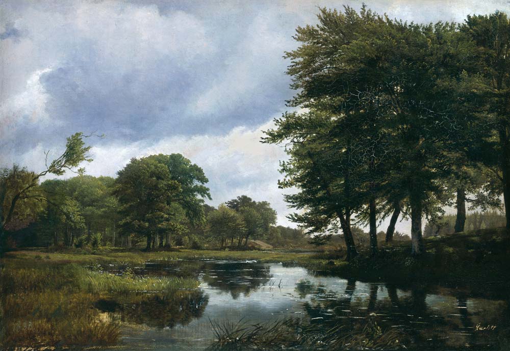Landscape at Silkeborg à Louis Gurlitt