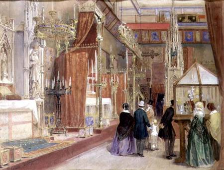 The Medieval Court of the Great Exhibition of 1851 à Louis Haghe