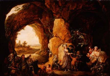 The Temptation of St. Anthony à Louis Joseph Watteau