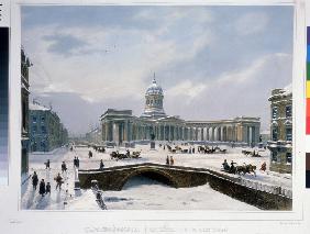 The Kazan Cathedral in Saint Petersburg