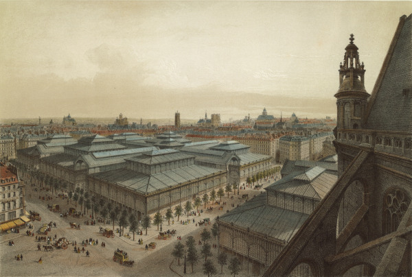 Paris, Les Halles à Louis Jules Arnout